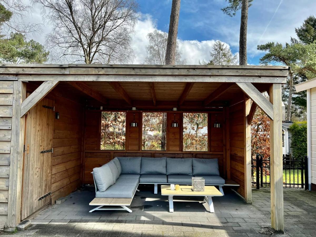 Chalet Bosrand 42 Park Veluwshof 6 P Hoenderloo Esterno foto